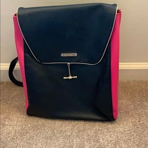 Juicy couture pink and black backpack